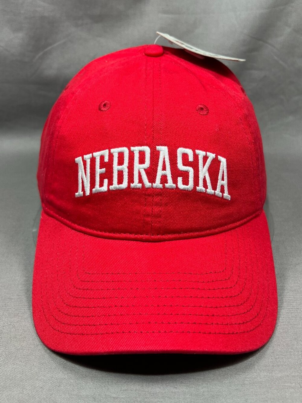 Nebraska Cornhuskers The Game Hat Arch Red Adjustable Strapback Dad Ball Cap